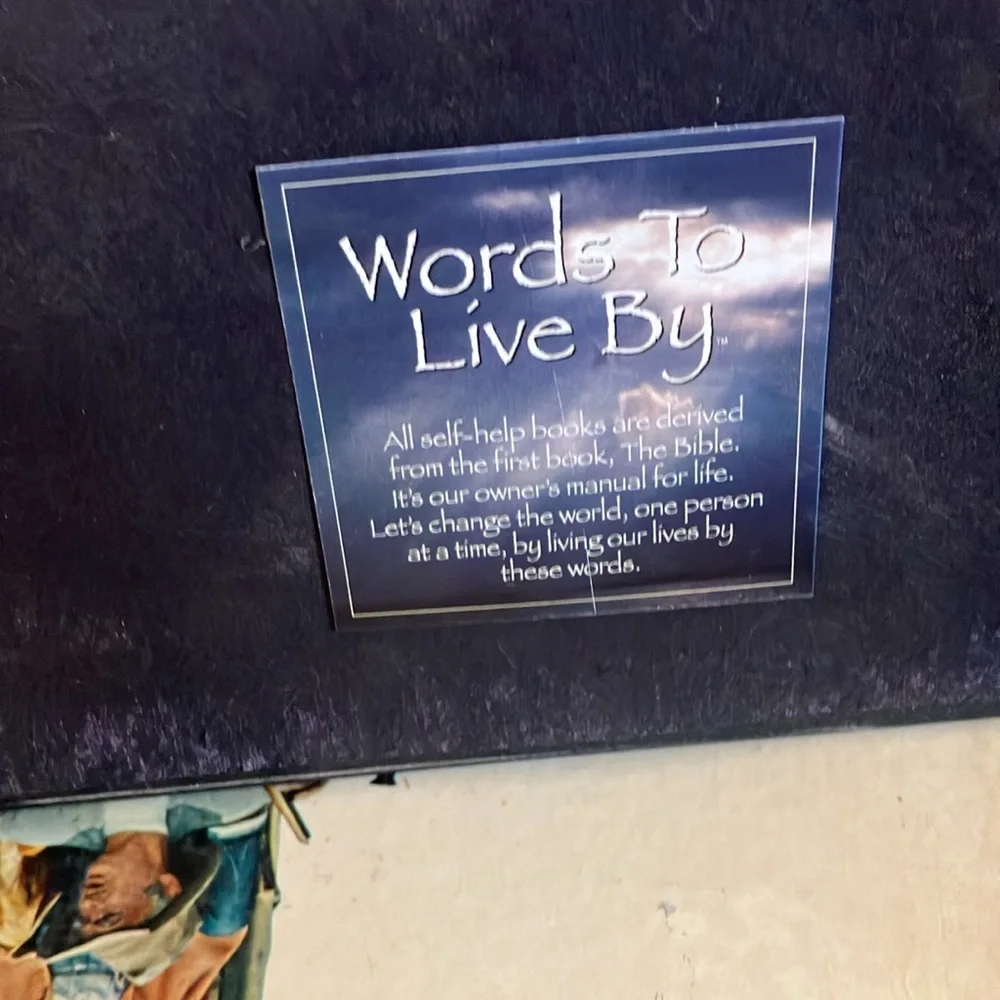 Decorative Framed Art with Inspirational Quote